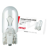 Ampoules halogènes W5W T10 24 V avec culot W2.1x9.5d