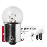Ampoules halogènes R10W avec culot BA15s, 24 V et 10 W