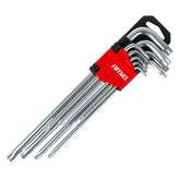 Jeu de clés Torx longues de 230 mm en 9 pièces