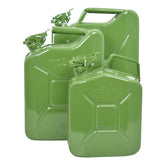 Jerrican Carpoint 20 litres en métal vert, homologué UN