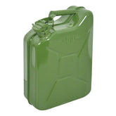 Jerrycan Carpoint 10 litres en métal vert, homologué UN