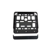 Cadre de plaque d’immatriculation noir pour scooter