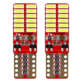 Ampoule LED CANBUS T10 W5W à lumière blanche pour 12/24 V