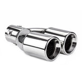 Embout d’échappement MT 008 en acier inoxydable chromé