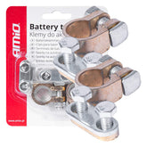 Cosses de batterie en laiton, lot de 2 pièces.