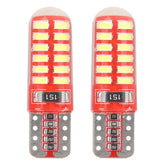 Ampoule LED T10e W5W avec CANBUS et 24 diodes LED SMD 3014