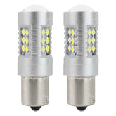 Ampoule LED 1156 BA15S P21W avec lumière blanche 6000K