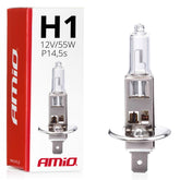 Ampoule halogène H1 transparente 12 V 55 W
