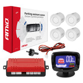Assistant de stationnement LED-GRAF avec quatre capteurs blancs