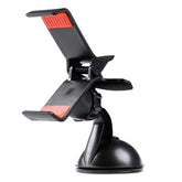 Support téléphone universel pour voiture avec ventouse et pince rotative