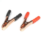 Pinces de batterie 150-300 A avec isolation rouge et noire