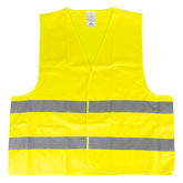 Gilet de sécurité jaune taille XXL avec bandes réfléchissantes