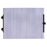 Pare-soleil pliable pour pare-brise en noir et gris