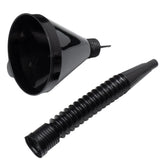 Entonnoir à carburant noir de 13 cm avec filtre intégré