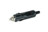Prise allume-cigare EURO 12/24 V avec LED et fusible