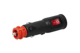 Prise allume-cigare avec interrupteur EURO/DIN 12/24 V et 5 A