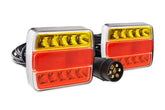 Kit de feux LED magnétiques pour remorque