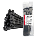 Colliers de serrage noirs 4,8 x 300 mm