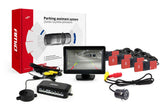 Assistant de stationnement avec quatre capteurs noirs HD-307-IR