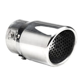 Embout d’échappement MT 017 en acier inoxydable chromé