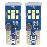Ampoule LED blanche T10 W5W avec 21 SMD et CANBUS