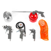 Kit d’outillage pneumatique PT-08 avec cinq pièces