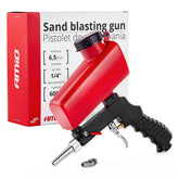 Pistolet de sablage avec réservoir supérieur
