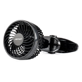 Ventilateur de voiture à pince avec hélice de 4,5 pouces