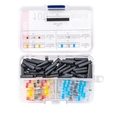 Kit de 100 connecteurs à souder et gaines thermorétractables