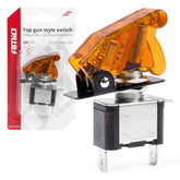 Interrupteur à bascule avec éclairage orange pour 12/24 V