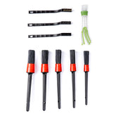 Kit de brosses de nettoyage auto pour détails et grilles de ventilation