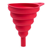 Entonnoir pliable en silicone avec embout flexible