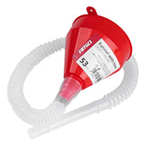 Entonnoir en plastique avec tuyau flexible de 53 cm
