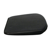 Coussin de luxe Carpoint, aspect cuir, noir