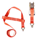 Sangle d'arrimage à cliquet, résistance de 5 tonnes, largeur de 50 mm et longueur de 3 m