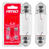 Ampoules halogènes Festoon C5W avec culot SV8.5-8