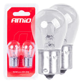 Ampoules halogènes P21W avec culot BA15s, 12 V et 21 W