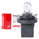 Ampoules halogènes blanches T5 B8.5D avec culot BAX
