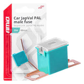 Fusible mâle JAPVAL PAL 20 A, 48 mm