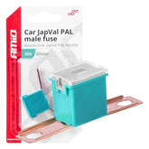 Fusible mâle JAPVAL PAL 20 A, 62 mm