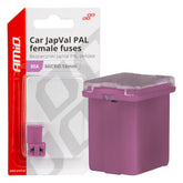Microfusibles femelles JAPVAL PAL 30A, lot de 2.