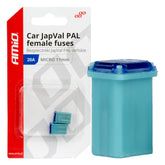Micro-fusible femelle JAPVAL PAL 20 A et 11 mm