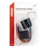 Relais universel 12 V avec socle et câbles