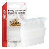 Kit de connecteurs et prises 8 broches pour raccordements électriques