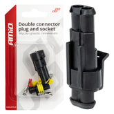 Kit de connecteurs Superseal 2 pôles avec prises mâle et femelle