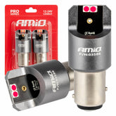 Ampoule LED rouge BAY15D P21/5W avec CANBUS