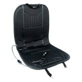 Coussin chauffant noir pour siège de voiture avec branchement 12 V