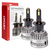 H3 LED-pærer med 6000K hvidt lys