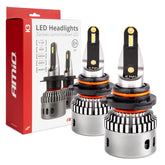 LED-forlygtepærer HB3/HIR1 9011/H10 med 6000K