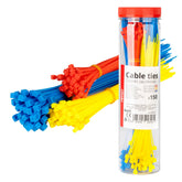Jeu de colliers de serrage colorés en différentes tailles